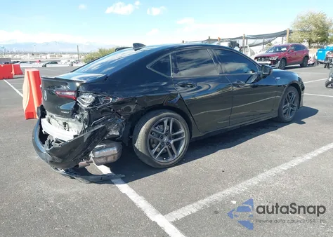 2024 Acura Tlx A-Spec Package из США, поврежденный, VIN 19UUB6F50RA001031